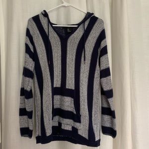 F21 “Drug Rug” Knit Hoodie